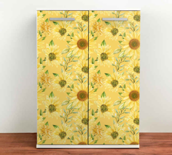 Sticker Deco Meuble Gros pétales de tournesol precio