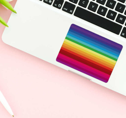 Decor Adhesif touchpad vinyle arc-en-ciel en oferta