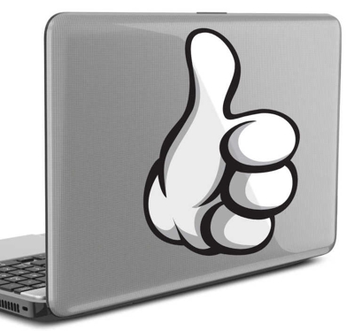 Autocollant pc portable good