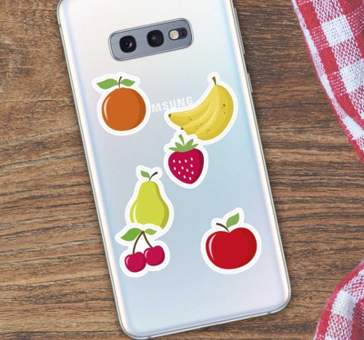 Sticker Gastronomie Set de Fruits