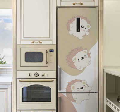 Sticker pour frigo Petits hérissons