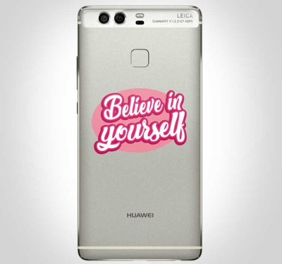 Sticker Texte Personnalisé Croyez en vous