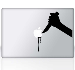 Sticker mac apple couteau pomme en oferta