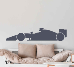 Sticker de Sport Extrême Voiture silhouette f1 características