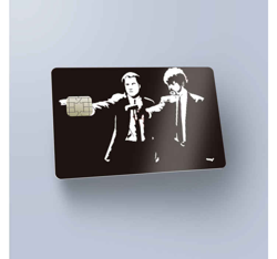 sticker pulp fiction pour carte precio