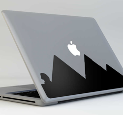 Sticker mac apple pyramides Egypte características