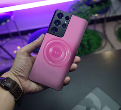Sticker samsung imitation appareil photo rose precio