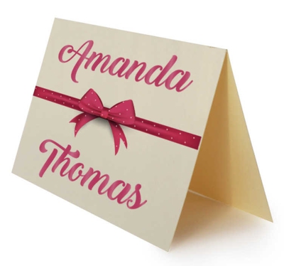 sticker pour carte mariage