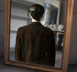 Sticker reflet miroir Magritte precio