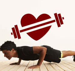 Sticker Muraux autres Sports Sport cardiaque características