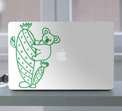 Sticker PC Cactus et koalas características