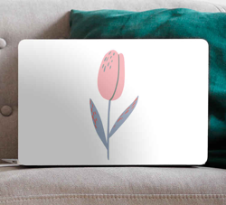 Sticker PC Tulipe rose simple características