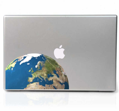 Sticker PC portable Terre