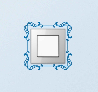 Sticker interrupteur contour
