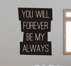 Sticker you will forever características