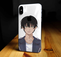 Sticker iphone personnage mystérieux anime características