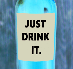 Sticker mural boisson au vin en oferta