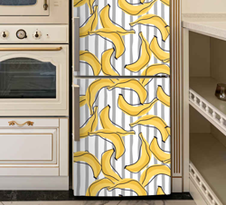 Sticker pour Frigo sticker banane dans un style doodle características