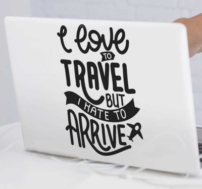 Sticker pc Voyages