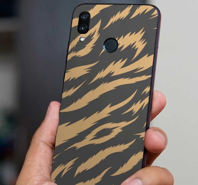 Autocollant huawei texture tigre