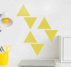 Autocollant Forme Triangles lumineux características