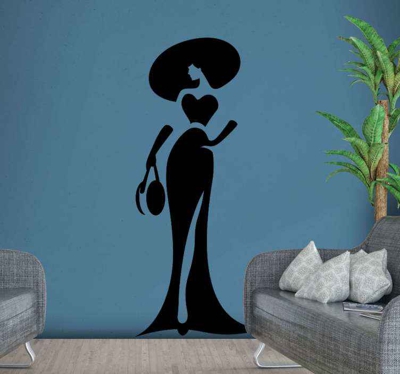 Sticker Mural Mode abstrait