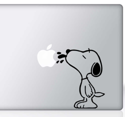 Sticker mac apple Snoopy características