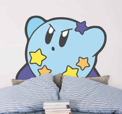 Sticker New 3DS XL Nintendo brillant rond mignon kirby
