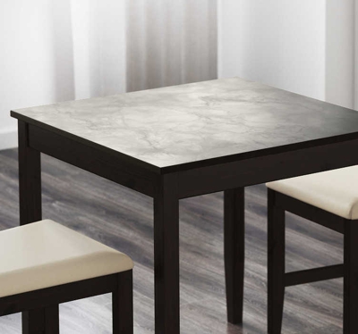 Autocollant de table effet marbre