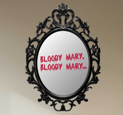 Sticker miroir bloody mary