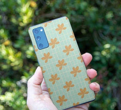 sticker à carreaux avec stickers samsung fleurs scheffler