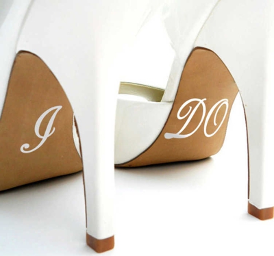 Sticker mariage "I do"