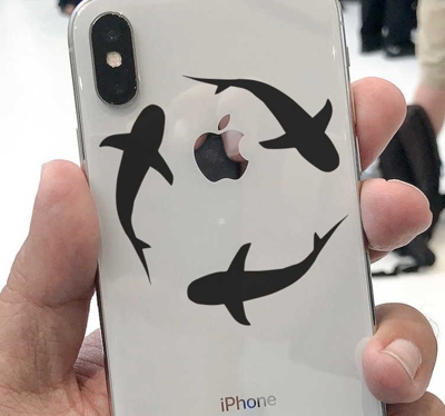 Stickers iPhone Requins