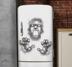 Autocollant Halloween Démon à travers le mur precio