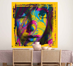 Autocollant Urbain Jane birkin des années 70 características