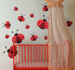 Sticker coccinelles en oferta