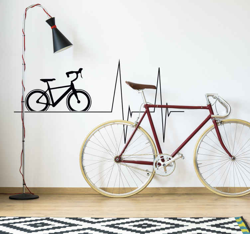Sticker vélo battements de cœur en oferta