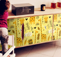 Imagen de Sticker Deco Meuble Girafes al mejor precio Sticker Deco Meuble Girafes precio