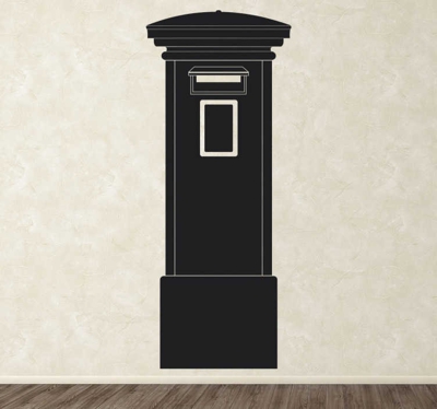 boite aux lettres monochrome Londres