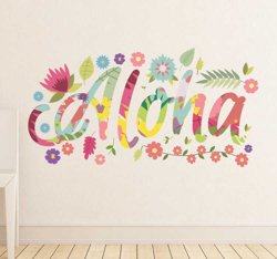 sticker Hawai Aloha en oferta
