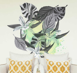 Sticker plante splatter características