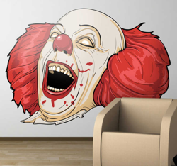 Sticker film clown Ça precio