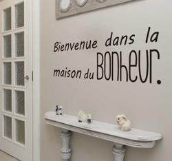 Sticker Maison Maison du Bonheur en oferta