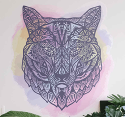 Sticker Animal Sauvage Amour aquarelle características