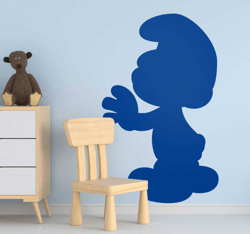Sticker Chambre Enfant Silhouette de Schtroumpf características