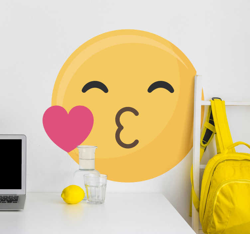 Sticker Original Emoticone Bisous características