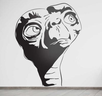 Sticker film personnage E.T