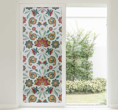 Sticker occultant floral