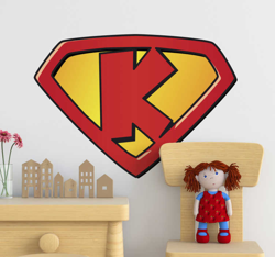 Autocollant de super héros super k características