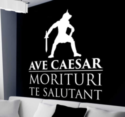 Sticker mural AVE CESAR en oferta